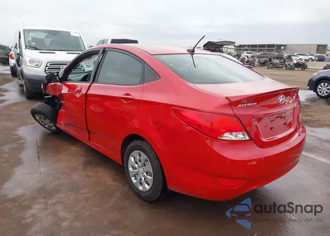 2015 Hyundai Accent Gls from USA, damaged, VIN KMHCT4AE2FU872490
